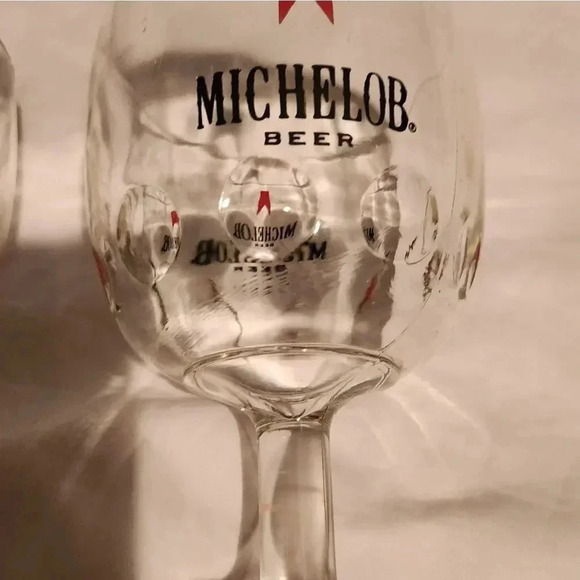 Vintage Michelob Goblets - Picture 7 of 9